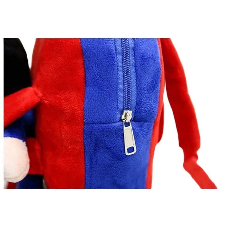 Cartoon cartoon fashion character backpack children casual plush backpack cute kindergarten boy and girl schoolbag gift - Smarsty
