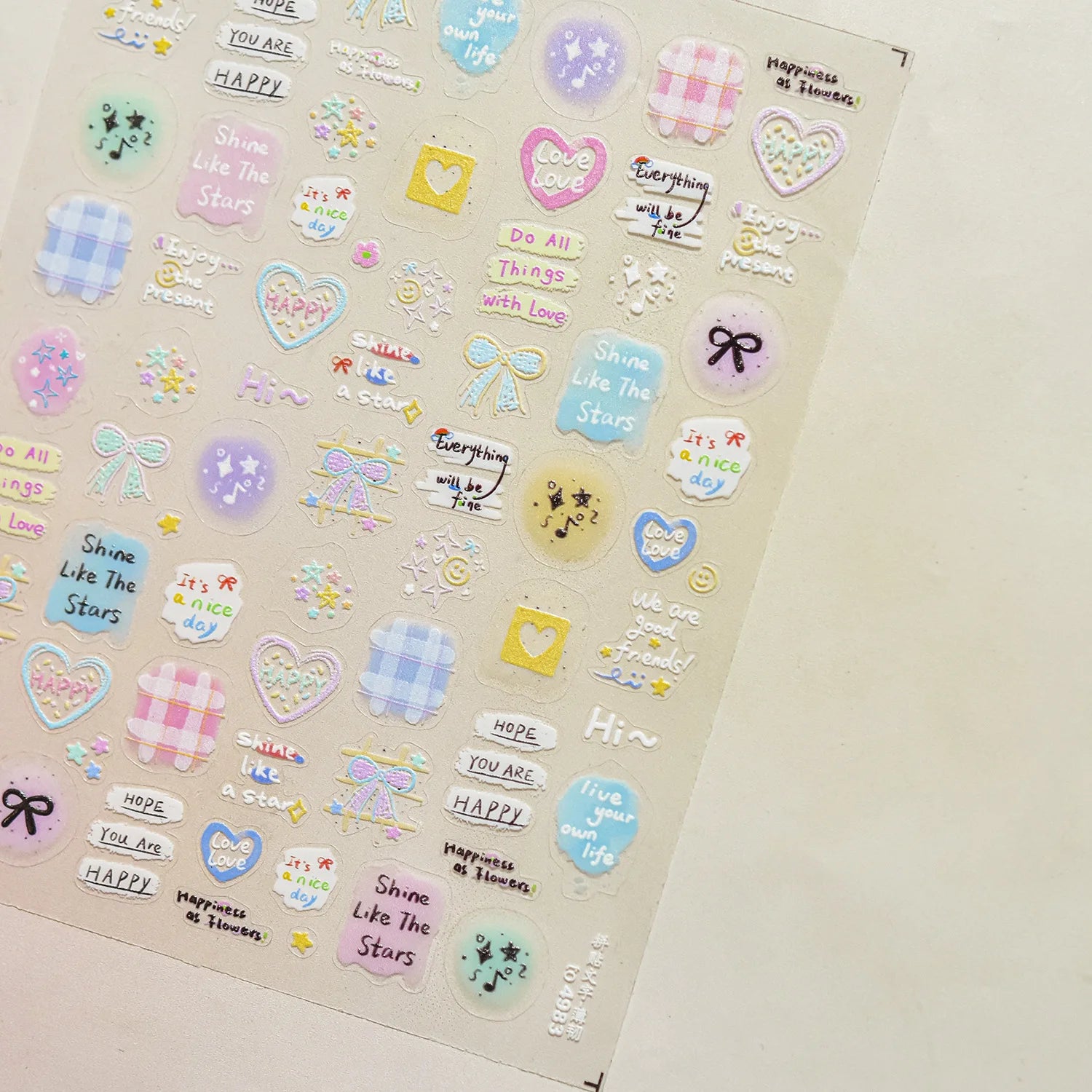 Cute Starfish Nail Charm Stickers for Summer Nail Art - Smarsty