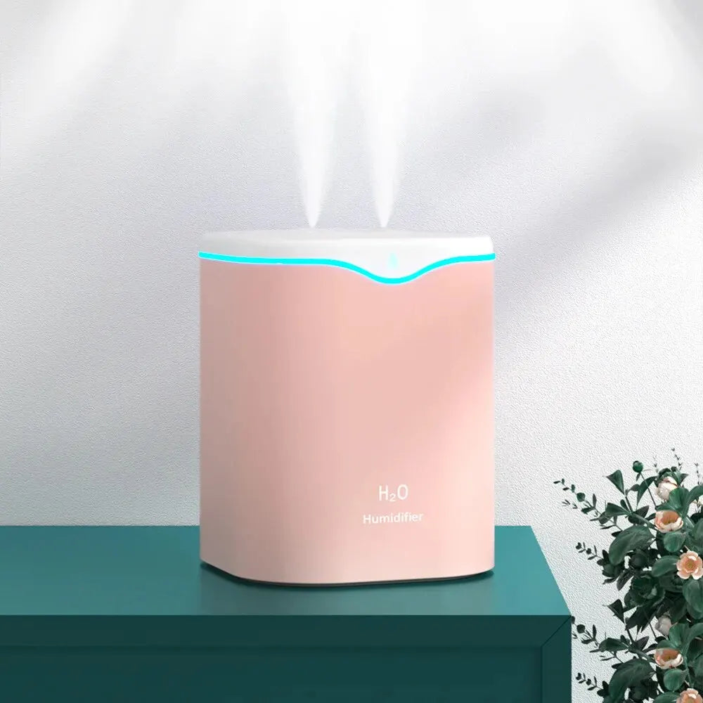 Large Capacity Dual Spray USB Humidifier for Home - Smarsty