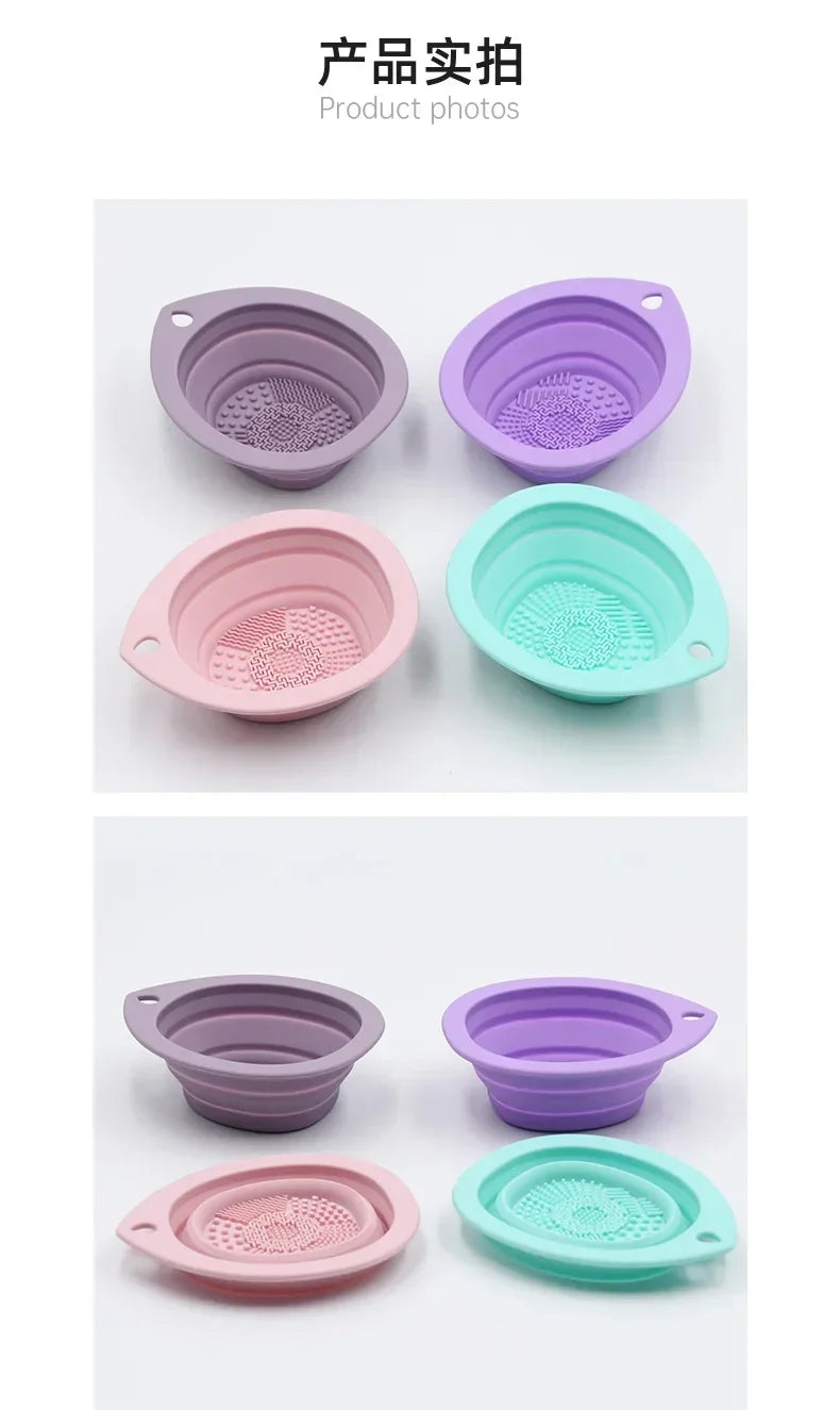Silicone Makeup Brush Cleaner with Folding Design - Smarsty