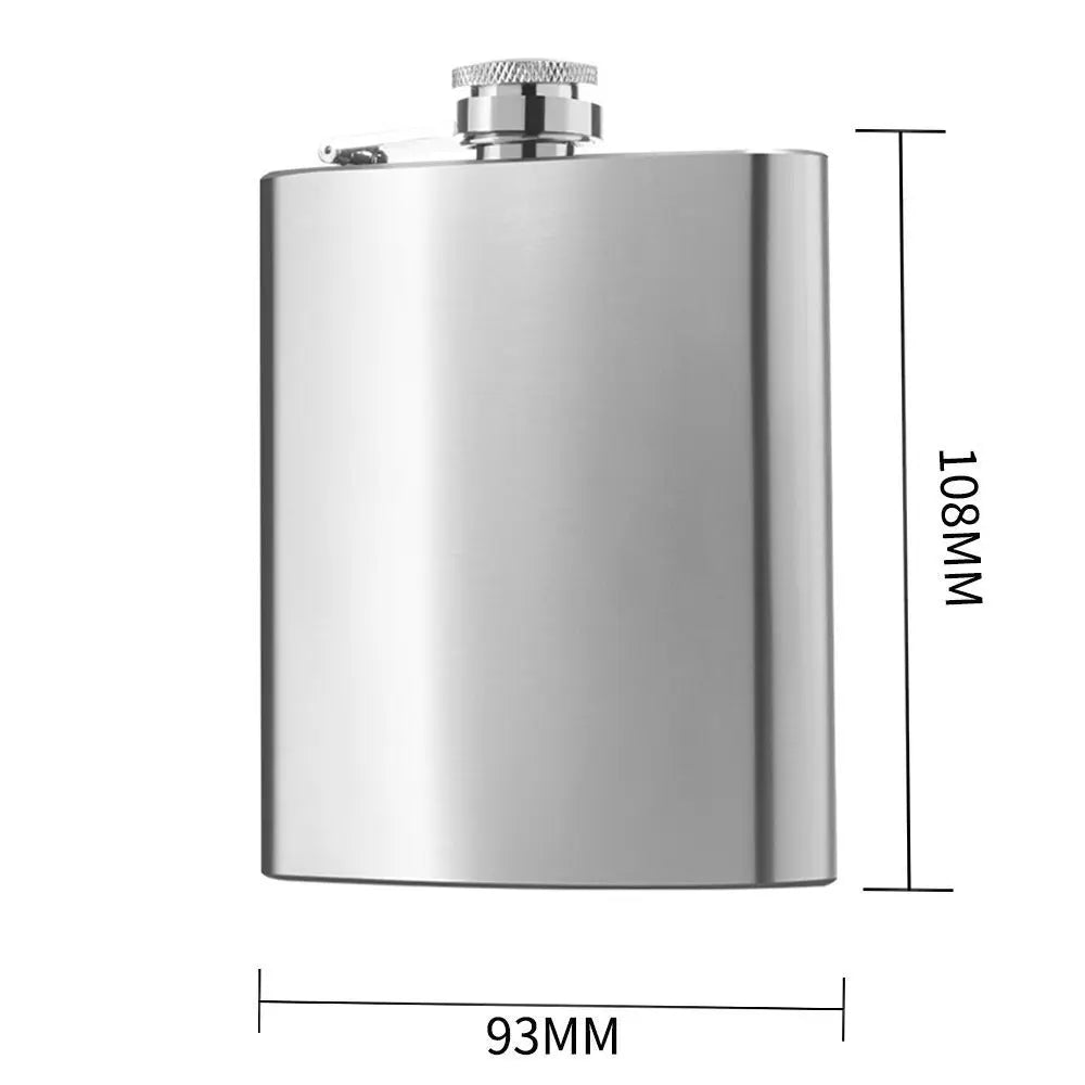 Portable 304 Stainless Steel Hip Flask Set - Smarsty
