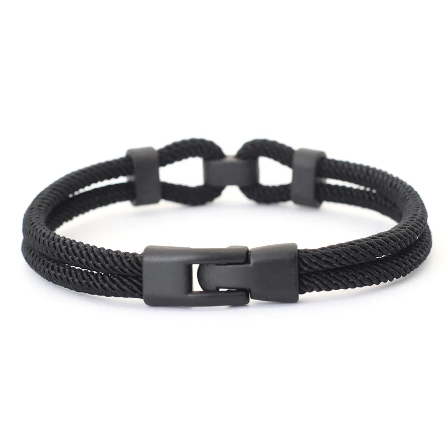 Personalized Thread Bracelet for Men with Easy Hook Closure - Smarsty