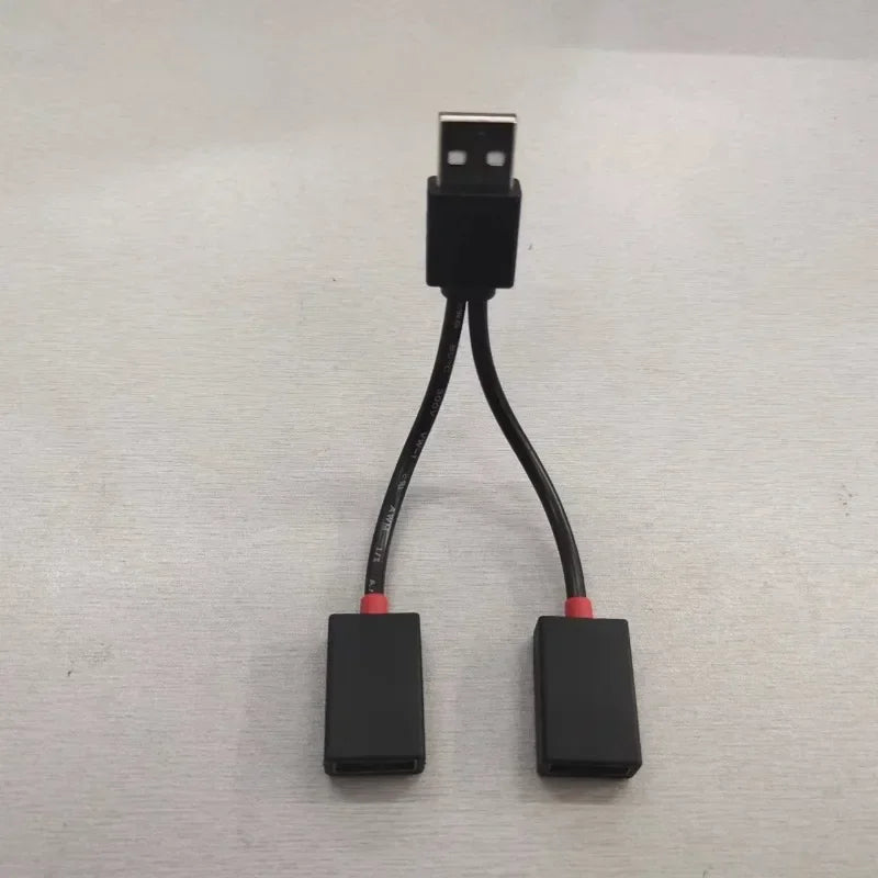 Car USB Hub 1 In 2 Out Charging Cable CompactLight