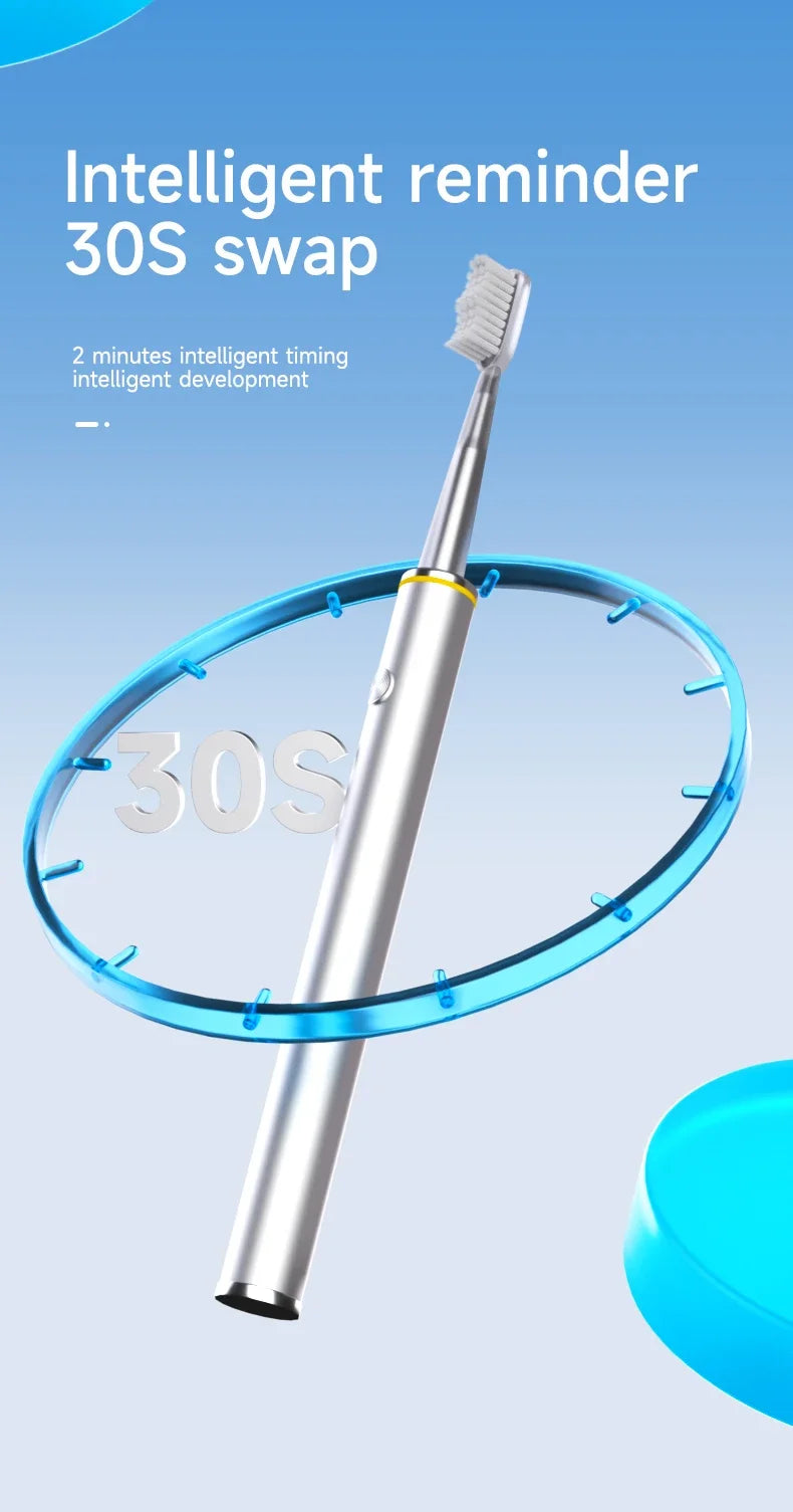 Electric Toothbrush for Women with Soft DuPont Bristles - Smarsty