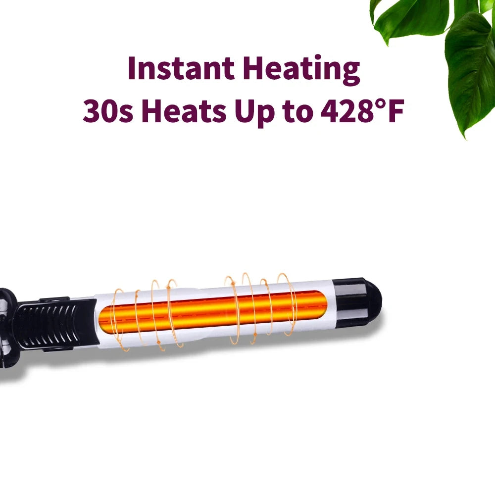 Automatic 28mm Hair Curling Wand for Professional Waves - Smarsty