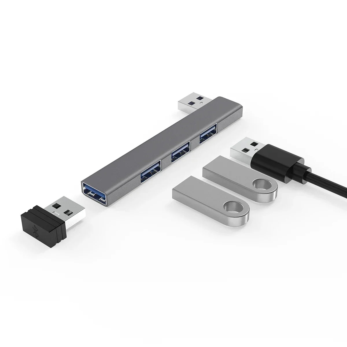 Compact USB C Hub HighSpeed USB 3.0 OTG PerformanceAdapter