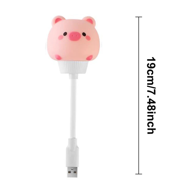 Cute Cartoon LED Night Light with Remote Control for Kids - Smarsty