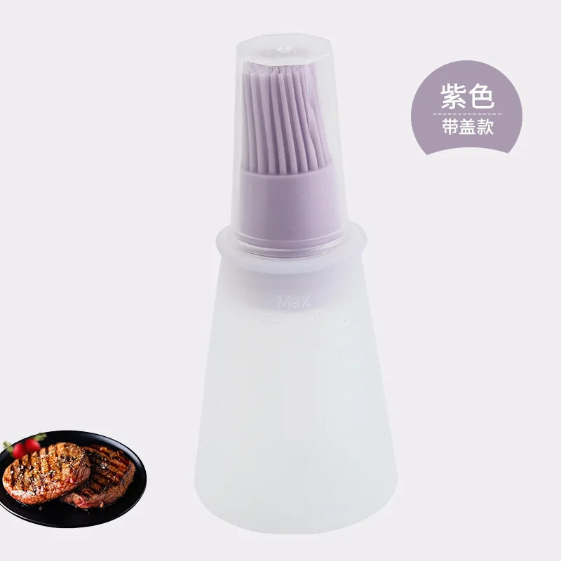 Silicone Oil Dispenser Brush for High Temperature Cooking - Smarsty
