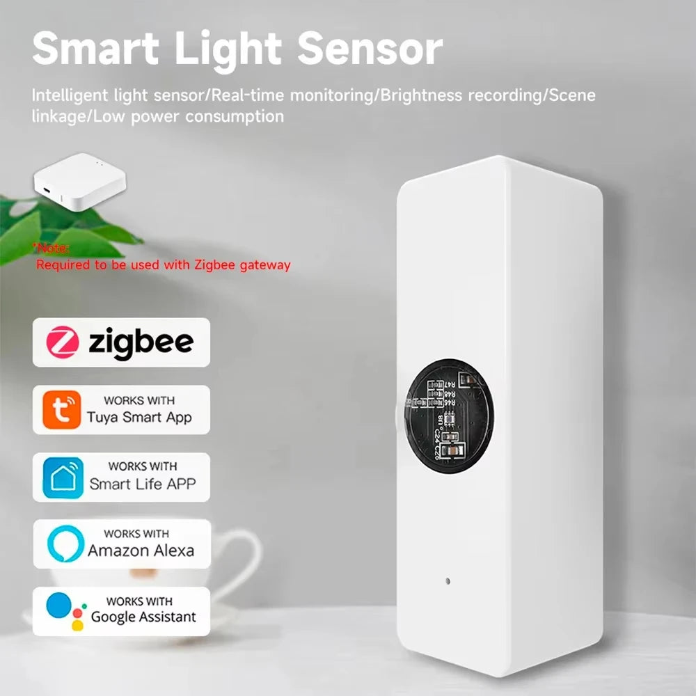 Tuya ZigBee Light Sensor for Smart Home Automation - Smarsty