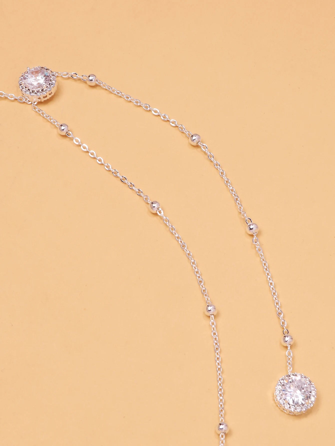 Elegant Pearl Back Chain Jewelry for Brides - Smarsty