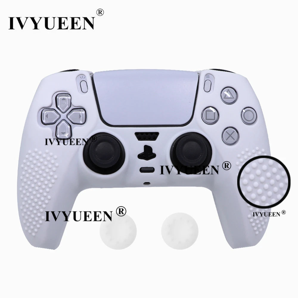 Ivyueen Anti-Slip Silicone Cover for PS5 Controller - Smarsty
