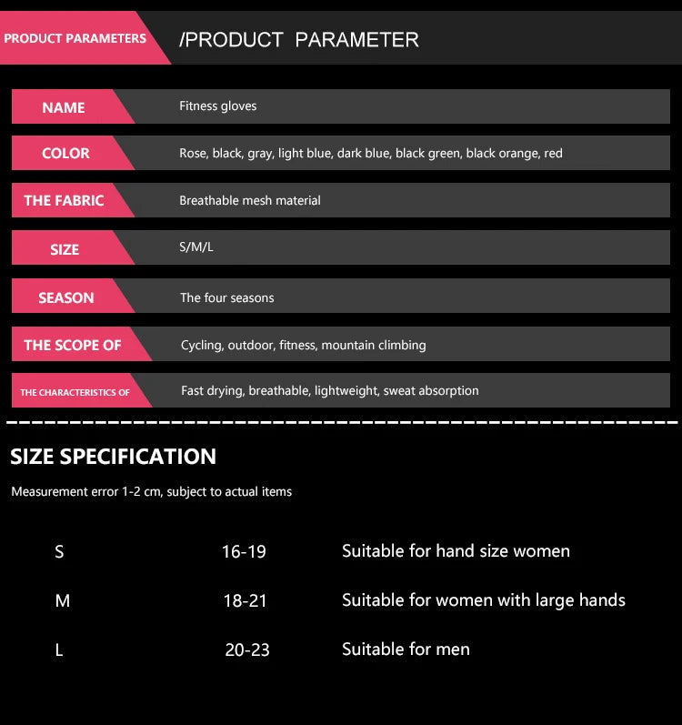 Breathable Half Finger Cycling Gloves Anti Slip Shock Absorption - Smarsty