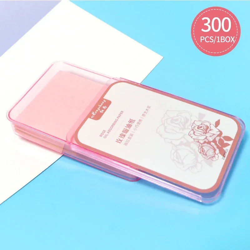 300 Pcs Oil Control Face Blotting Sheets for Clear Skin - Smarsty