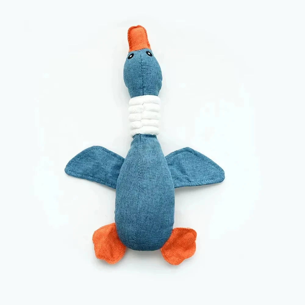 Soft Plush Dog Chew Toy with Squeaker - Smarsty