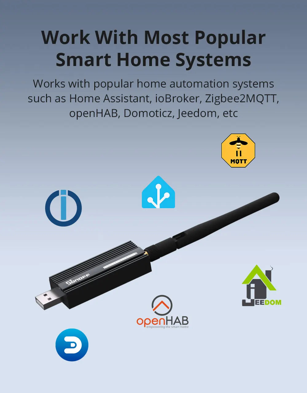 Sonoff Zigbee 3.0 USB Dongle for Smart Home Control - Smarsty