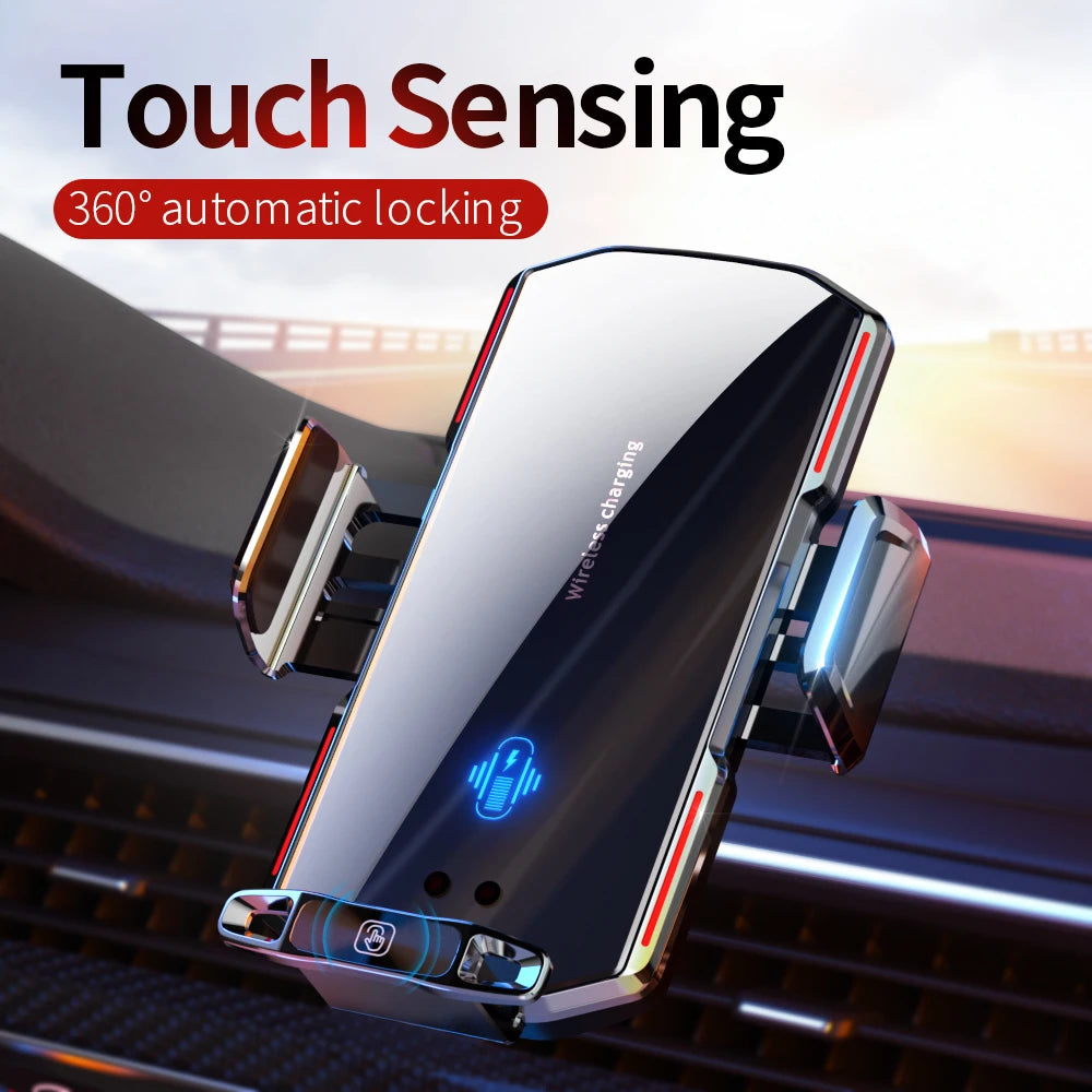 Magnetic Car Phone Holder Wireless 66W Fast Charger - Smarsty
