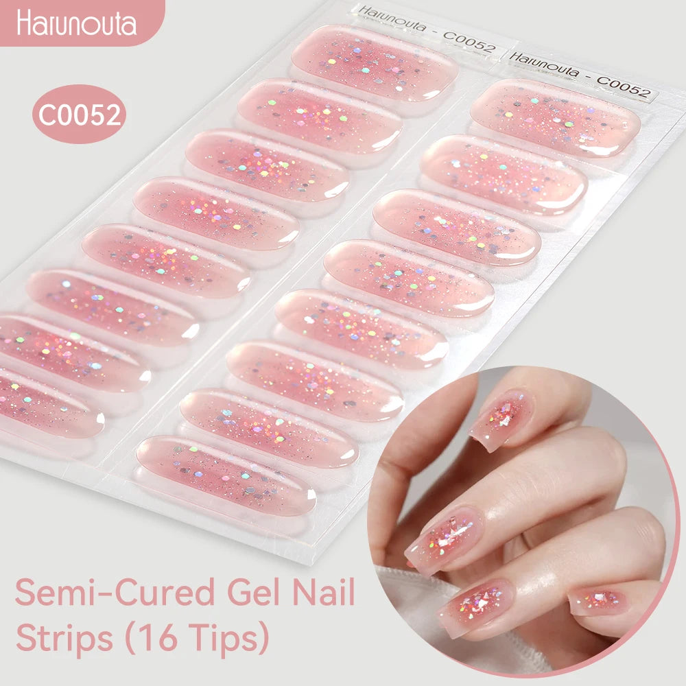 Gradient Auroras Gel Nail Strips for Easy DIY Manicure - Smarsty