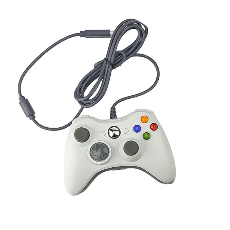 Xbox 360 Wired Game Controller With Dual Vibration Feature - Smarsty