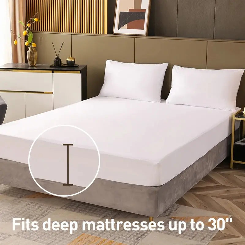 Waterproof Mattress Protector with Breathable Comfort - Smarsty