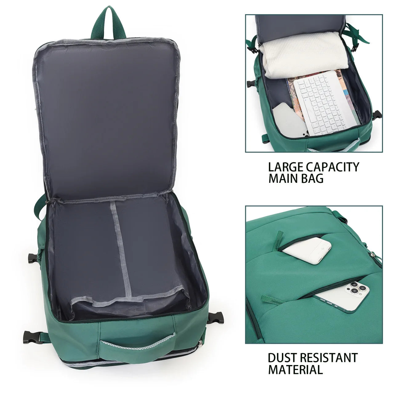 Couples Leisure Lightweight Backpack Travel Backpack Female New Backpack Student Schoolbag Large Capacity Travel Commuter Luggag - Smarsty
