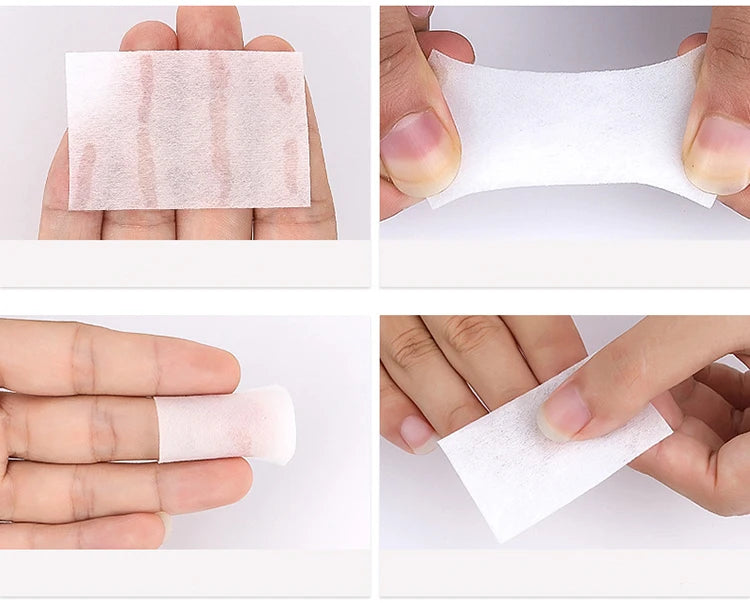 100 Percent Cotton Lint-Free Nail Wipes for Easy Removal - Smarsty