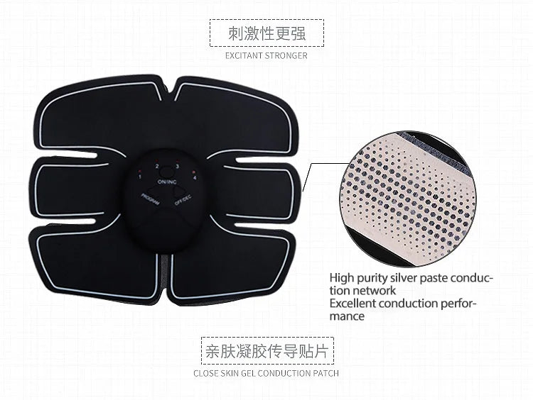 Wireless Muscle Stimulator Pads for Body Slimming - Smarsty