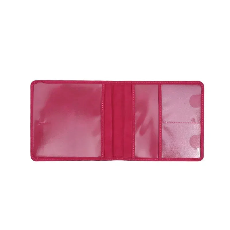 Car Registration Driver's License and Insurance Card Holder - Leather Vehicle Glove Box Automobile Documents Paperwork Organizer