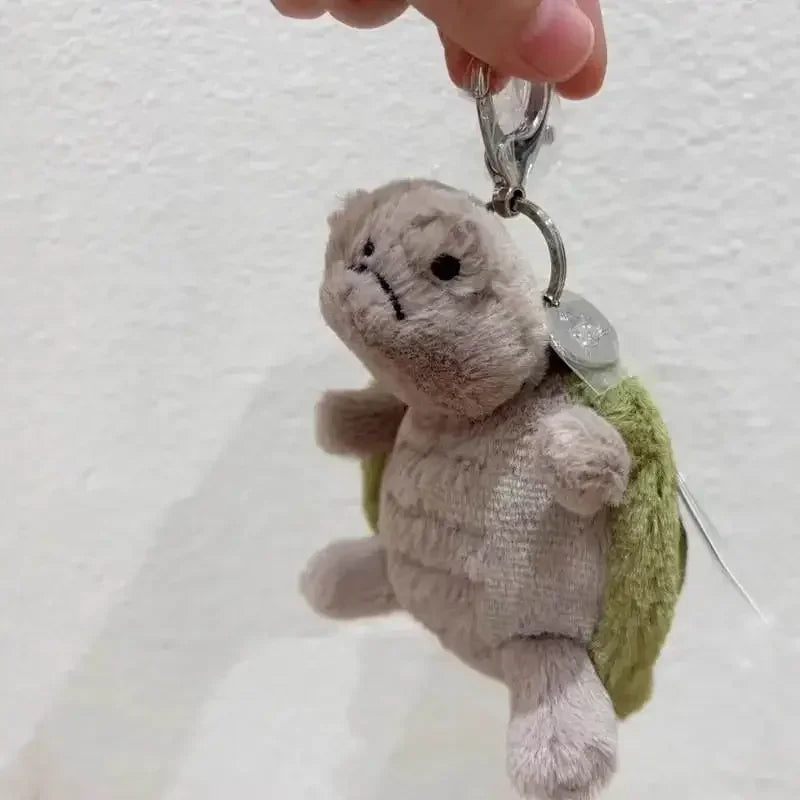 Turtle bag pendant keychain doll cute home decoration cat dog interactive toy pet holiday gift 15cm - Smarsty