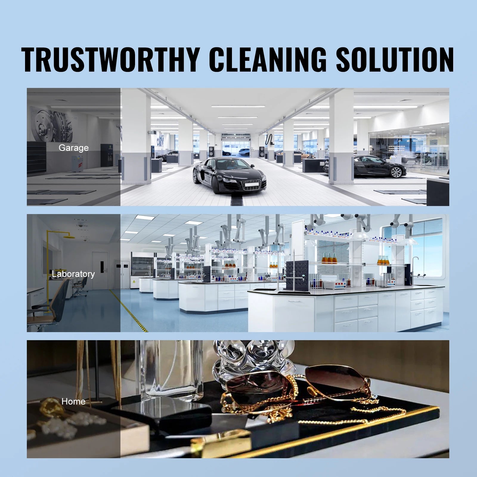 SucceBuy 2L 3L 6L 10L 22L 30L Ultrasonic Cleaner Stainless Steel Portable Cleaning Washing Machine Ultrasound Home Appliance - Smarsty