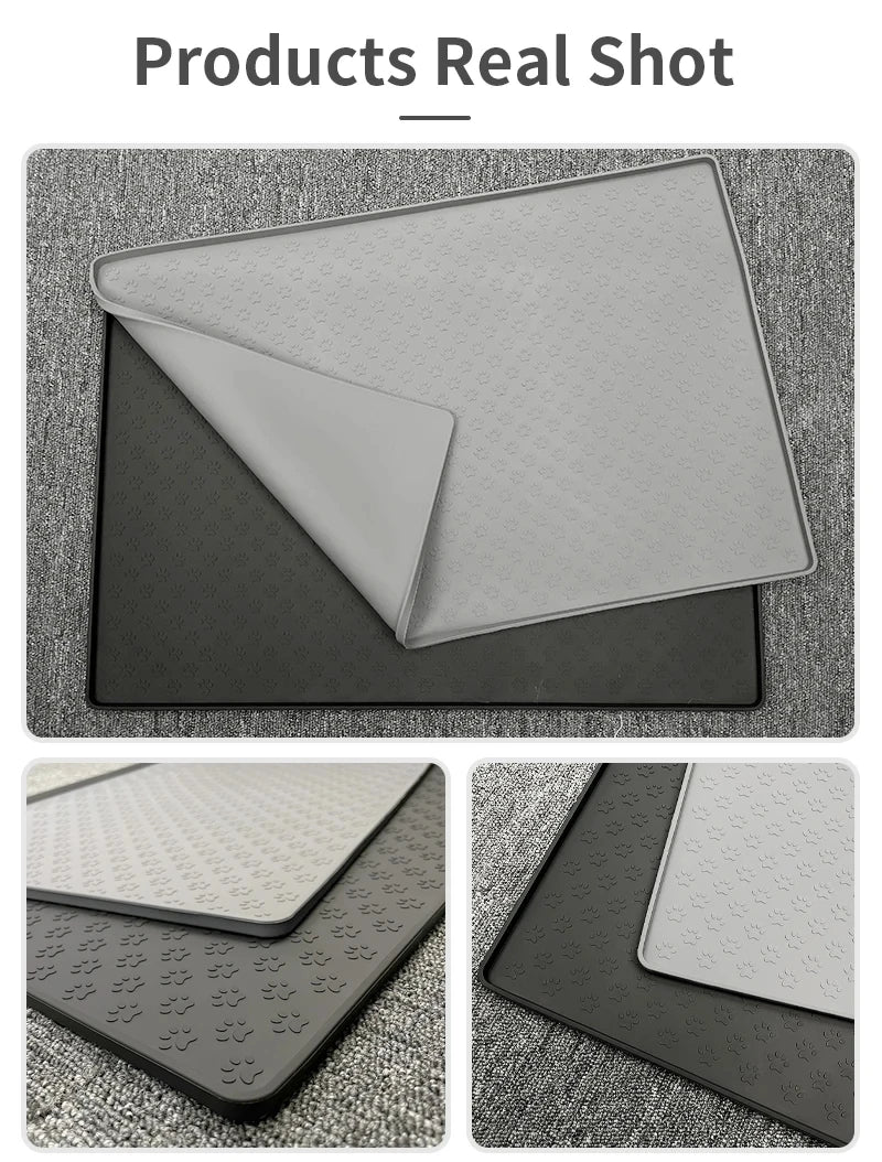 Waterproof Pet Placemat for Easy Feeding Cleanup - Smarsty