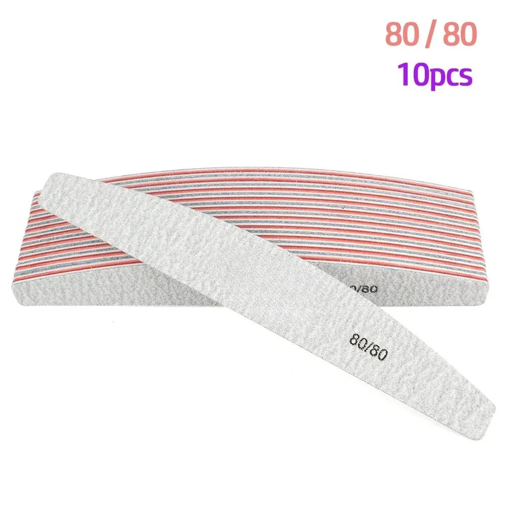 Double Sided Nail File Buffer Set for Perfect Manicure - Smarsty