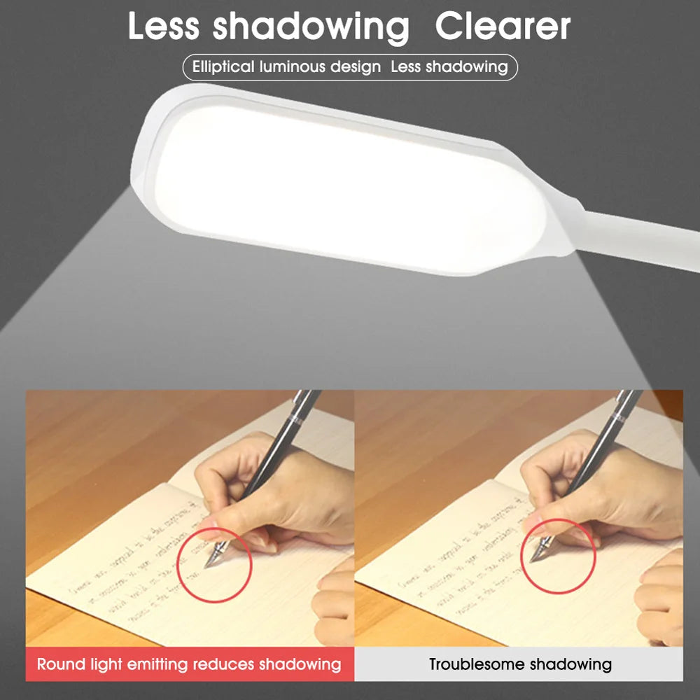 USB Rechargeable LED Book Light with Flexible Clip - Smarsty