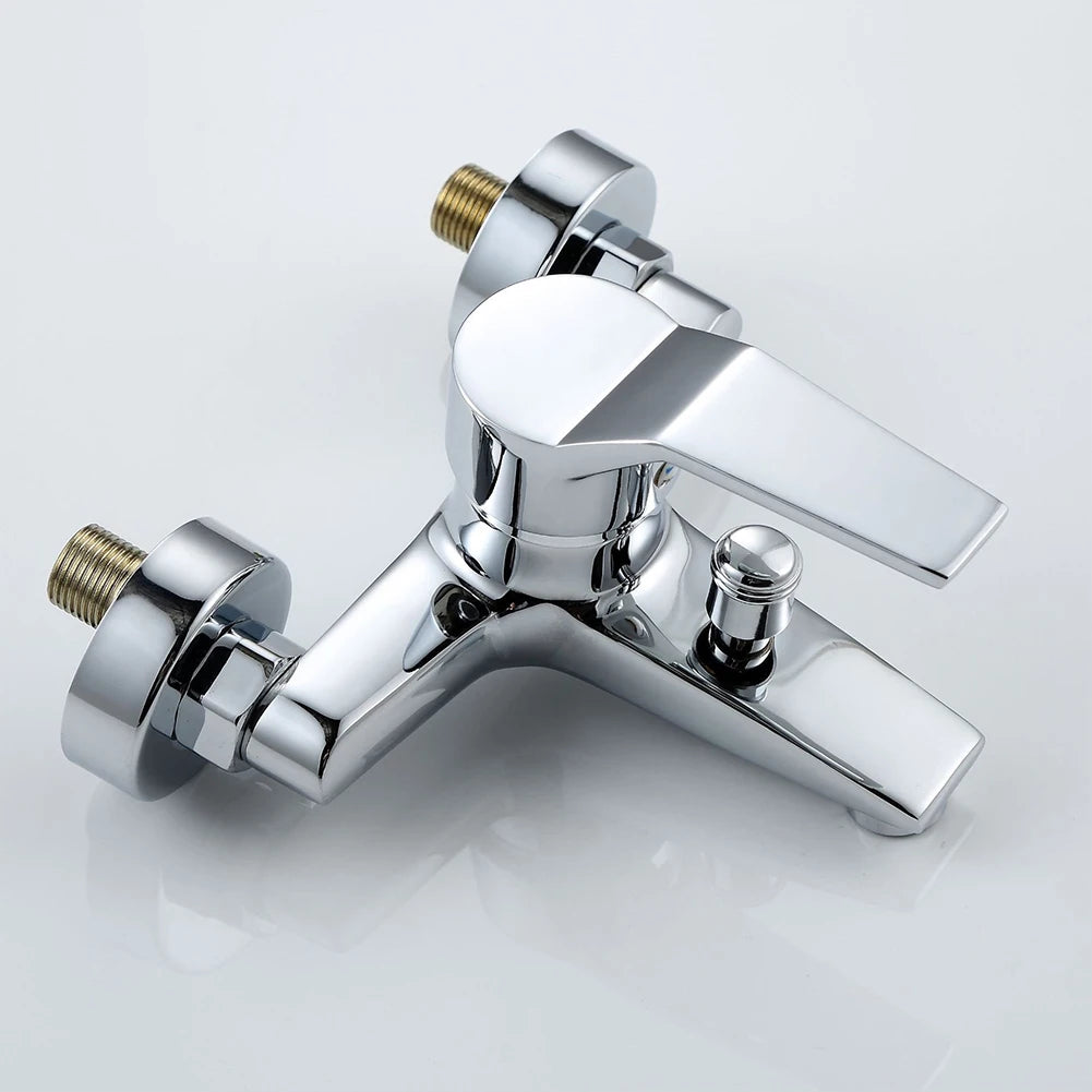 Zinc Alloy Wall Mounted Faucet with Dual Spout - Smarsty