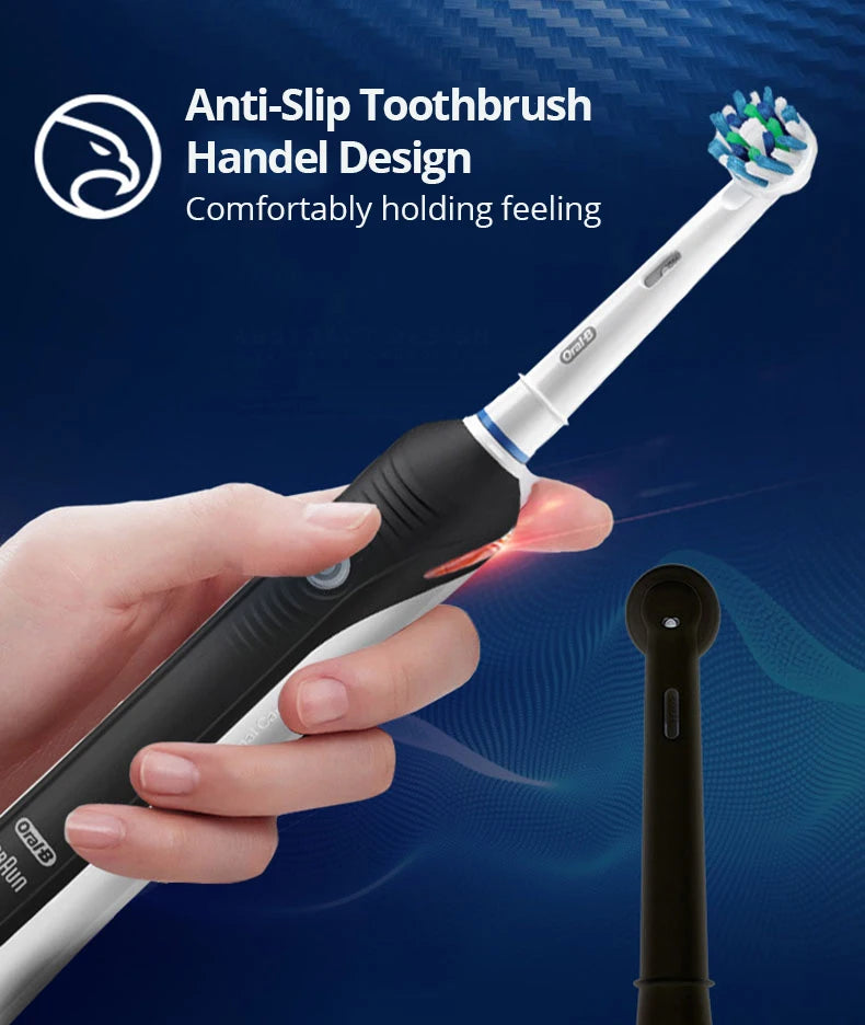 Oral B Electric Toothbrush Pro 4000 with Pressure Sensor - Smarsty