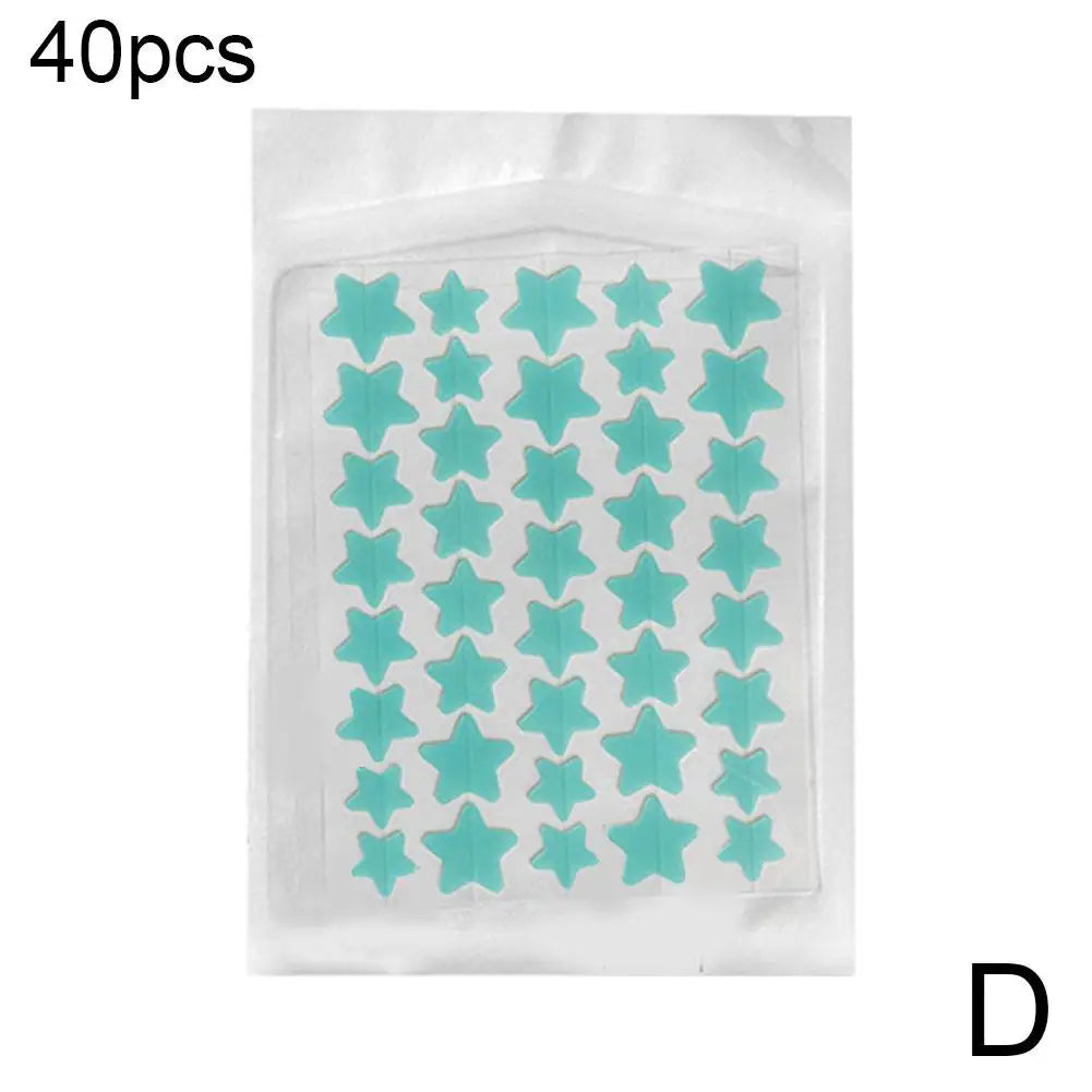 Colorful Star Heart Shaped Acne Pimple Patches - Smarsty