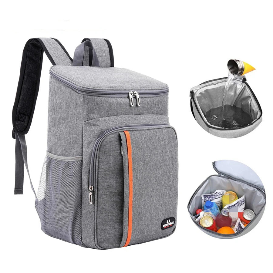 18L Portable Thermal Lunch Bag Insulated Cooler Case - Smarsty