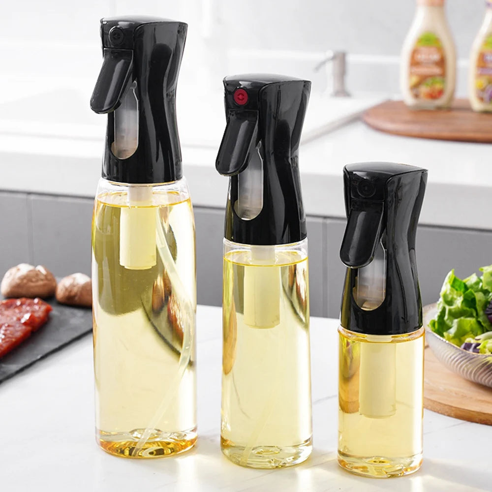 200ml 300ml 500ml Oil Spray Bottle Kitchen Cooking Olive Oil Dispenser Camping BBQ Baking Vinegar Soy Sauce Sprayer Containers by Smarsty