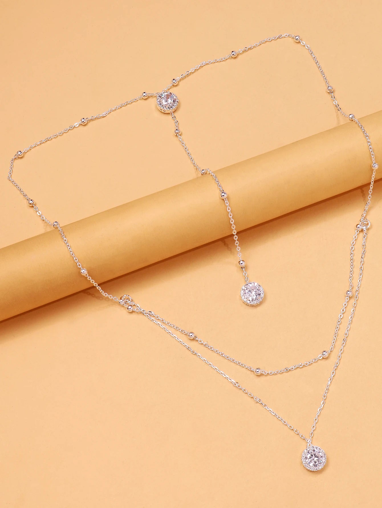 Elegant Pearl Back Chain Jewelry for Brides - Smarsty