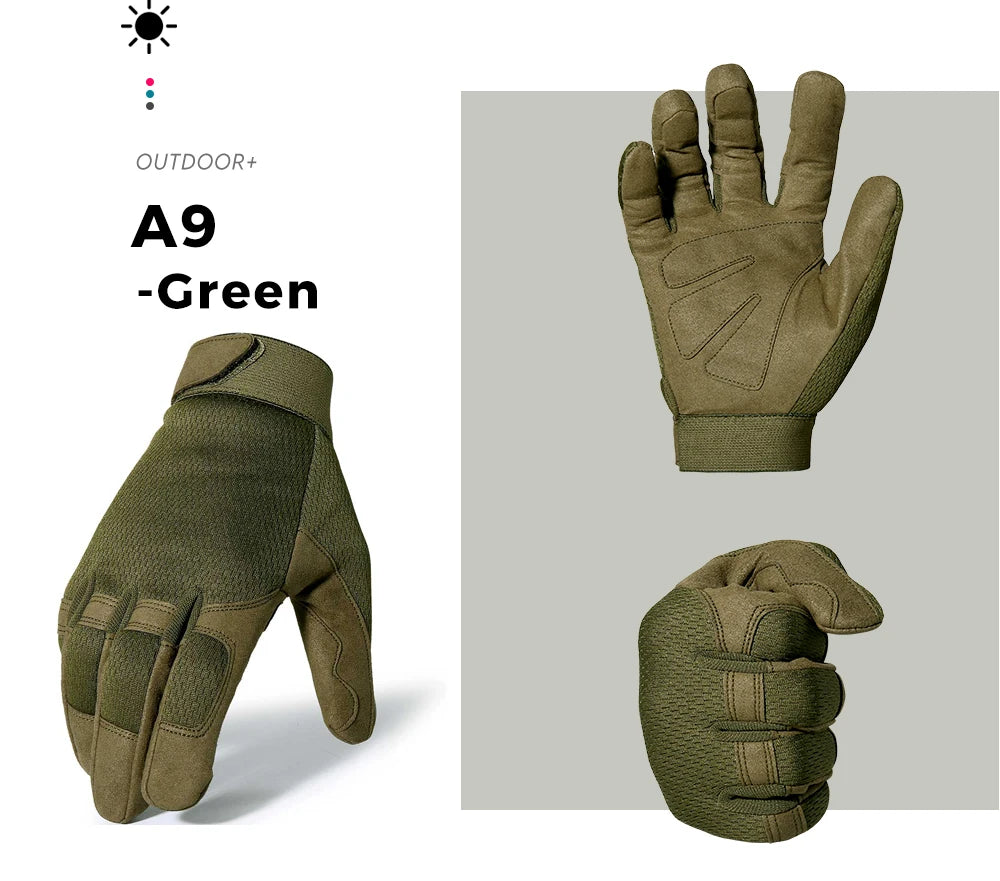Lightweight Tactical Gloves Touch Screen Full Finger - Smarsty