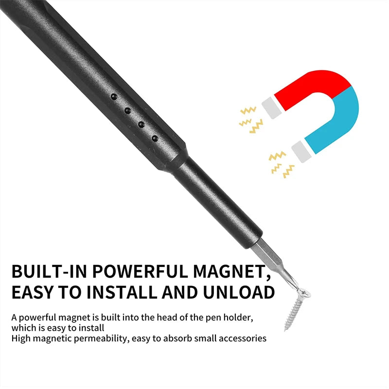 Precision Screwdriver Set 8 32 43 46 in 1 Torx Hex Phillips Magnetic Screwdriver Bit Phone Watch Laptop Mini Repair Tool Set - Smarsty