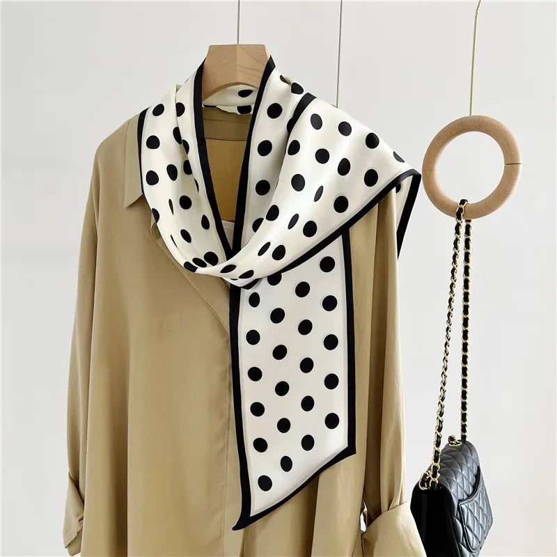 Luxury Silk Hair Scarf for Women Fashion Headband - Smarsty