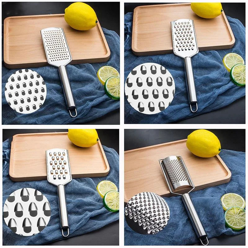 Stainless Steel Handheld Cheese Grater Multi-PurposeKitchen Food Graters for Chocolate Butter Fruit Vegetable Kitchen Items by Smarsty