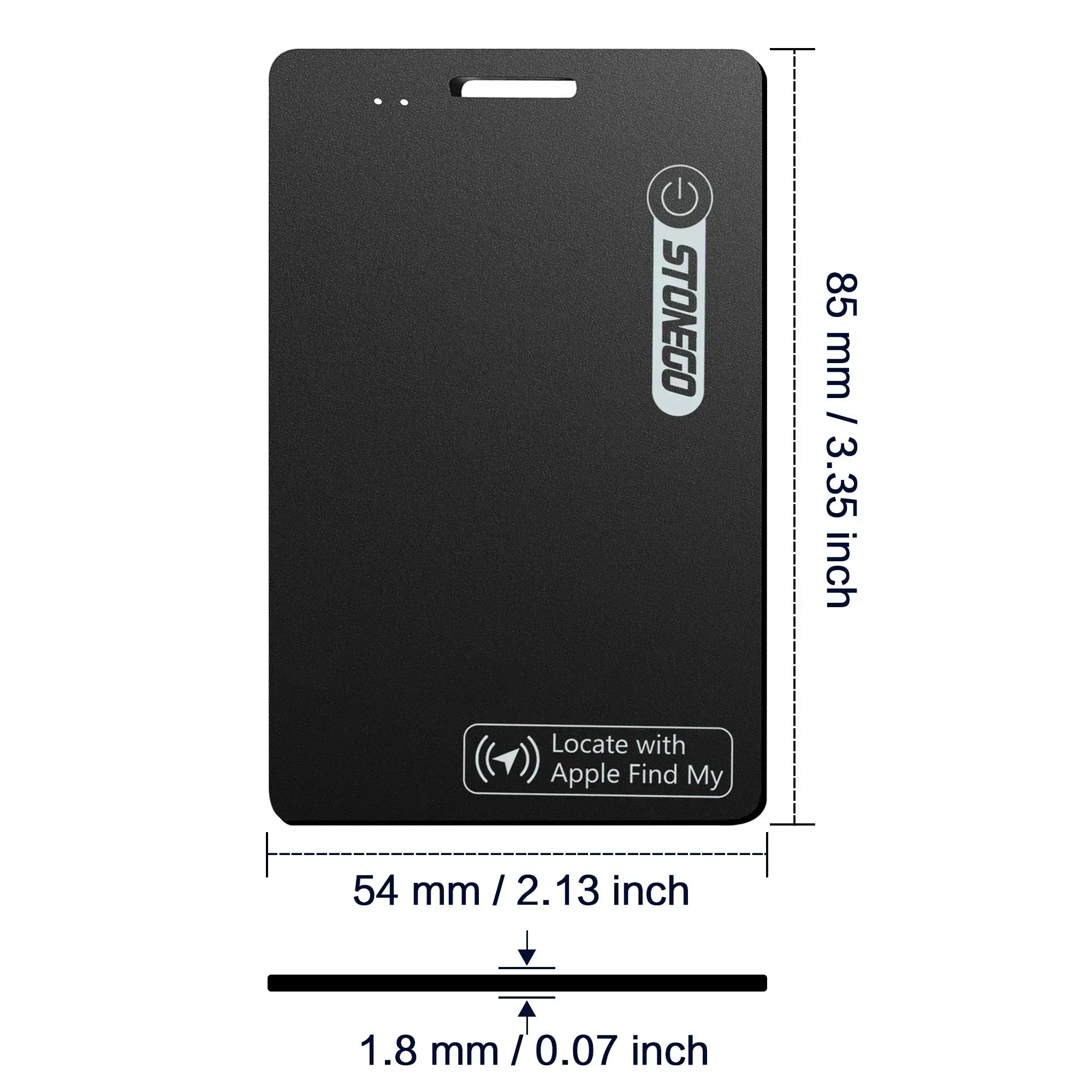 Ultra-Thin Bluetooth Wallet Tracker with Location Tracking - Smarsty