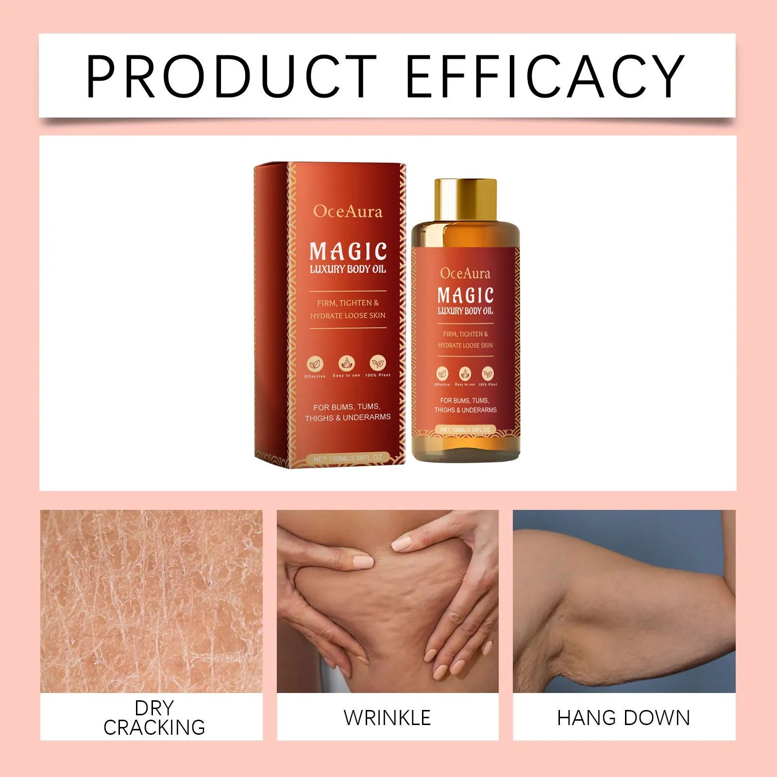 Body Firming Oil Deeply Moisturizes and Tightens Skin - Smarsty