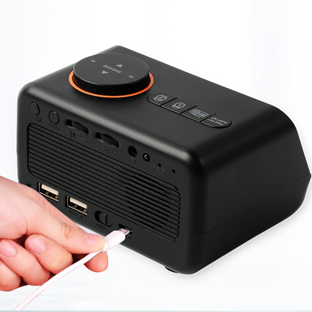 Modern FM Radio LED Alarm Clock with Temperature Display - Smarsty