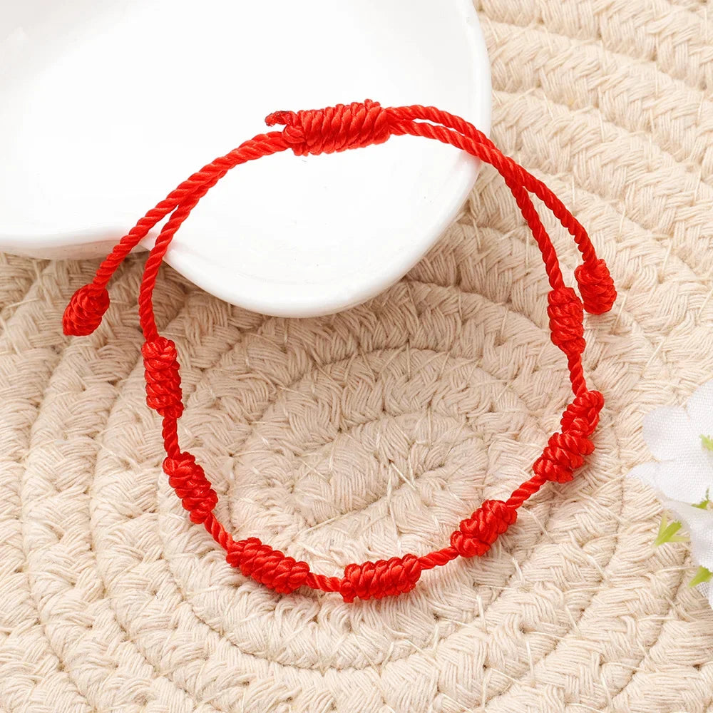 Lucky Red Rope Evil Eye Bracelet for Protection - Smarsty