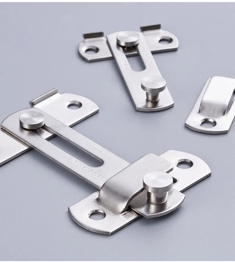 Sliding Barn Door Latch Sliding Right Angle Door Latch Door Bolt Wine Cooler Closet Window Door Latch Plug Baby Safety Latch - Smarsty