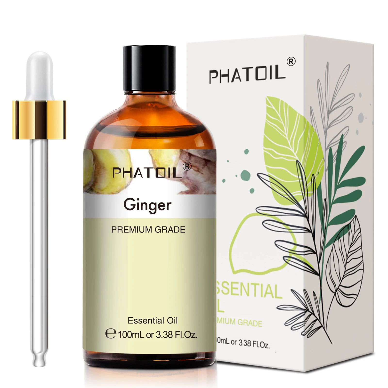 PHATOIL 100ml Essential Oil Set for Aromatherapy Diffusers - Smarsty