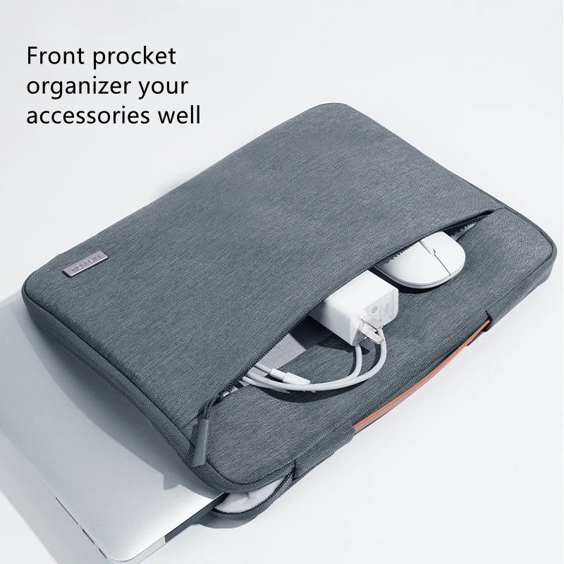 Shockproof Multi Pocket Laptop Sleeve For MacBook Pro