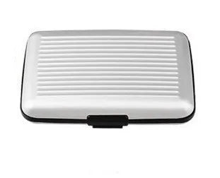2025 RFID Blocking Metal Wallet Women Men Business ID Credit Card Protector Card Holder High Quality Waterproof Anti-scan Purse